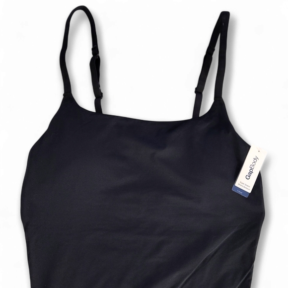 GAP Body Black Super Stretch Shortie Bodysuit Women's Size XS - Picture 3 of 9